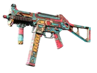 UMP-45 (StatTrak™) | K.O. Factory (mocne zużycie) skin