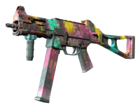 StatTrak™ UMP-45 | Niesforny (po ciężkich walkach) skin