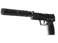 StatTrak™ USP 消音版 | 黑水 (久经沙场) skin