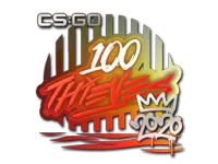 Sticker | 100 Thieves | 2020 RMR