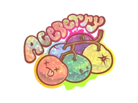 Sticker | Aceberry (Glitter) skin