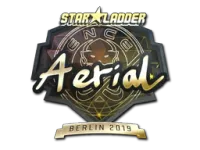 Наклейка | Aerial (золотая) | Берлин-2019 skin