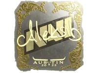 Sticker | Aleksib (Gold) | Austin 2025