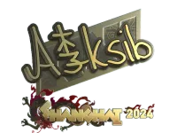 Naklejka | Aleksib (Gold) | Shanghai 2024 skin