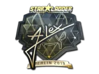Naklejka | ALEX (złota) | Berlin 2019 skin