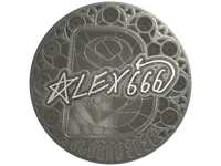 Sticker | alex666 (Foil) | Cologne 2026