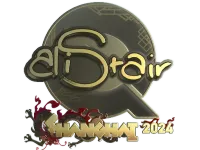 Sticker | aliStair (Gold) | Shanghai 2024
