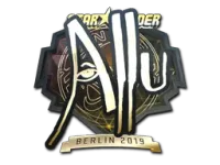 Наклейка | allu (золотая) | Берлин-2019 skin
