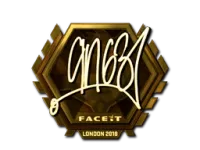 Aufkleber | ANGE1 (Gold) | London 2018 skin