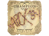 Sticker | apEX (Champion) | Austin 2025