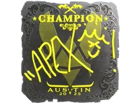 Sticker | apEX (Foil, Champion) | Austin 2025