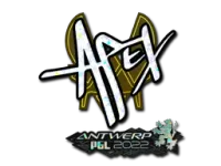 Sticker | apEX (Glitter) | Antwerp 2022 skin