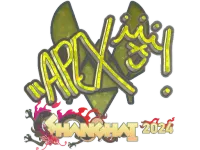 Sticker | apEX (Glitter) | Shanghai 2024