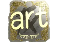 Pegatina | arT (Gold) | Austin 2025 skin