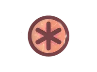 Sticker | Assterisk (Glitter) skin
