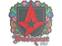 Sticker | Astralis (Embroidered) | Budapest 2025