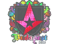 Sticker | Astralis (Holo) | Budapest 2025 skin