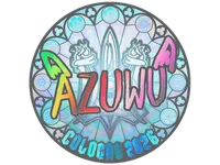 Sticker | AZUWU (Holo) | Cologne 2026 skin