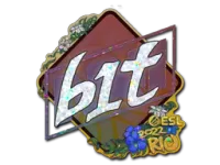 Klistermärke | b1t (Glitter) | Rio 2022 skin