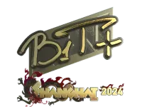 Naklejka | b1t (Gold) | Shanghai 2024 skin