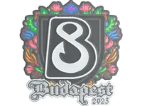 Sticker | B8 (Embroidered) | Budapest 2025 skin