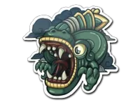 Sticker | Baby Fire Serpent skin