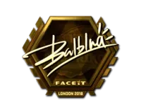 Sticker | balblna (Gold) | London 2018 skin