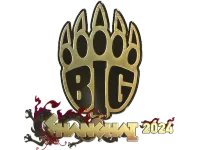 Sticker | BIG (Gold) | Shanghai 2024 skin