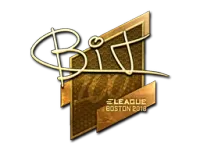 Sticker | BIT (Gold) | Boston 2018