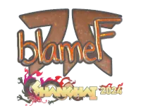 Sticker | blameF (Glitter) | Shanghai 2024 skin