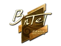Naklejka | BnTeT (złota) | Boston 2018 skin