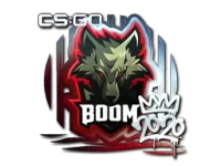 Pegatina | Boom (reflectante) | CRM 2020 skin