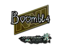 Naklejka | Boombl4 (brokatowa) | Antwerpia 2022 skin