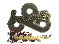 Sticker | Boombl4 (Gold) | Shanghai 2024
