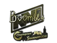 印花 | Boombl4(金色)| 2021年斯德哥尔摩锦标赛 skin