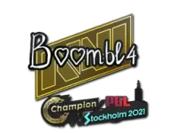 Sticker | Boombl4 | Stockholm 2021
