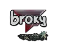 Sticker | broky | Antwerp 2022 skin
