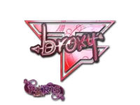 Naklejka | broky (holograficzna) | Paryż 2023 skin
