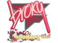 Naklejka | broky | Shanghai 2024 skin