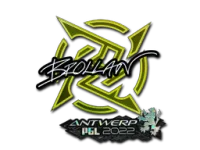 Klistermärke | Brollan (Glitter) | Antwerp 2022 skin