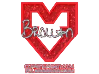 Sticker | Brollan (Glitter) | Copenhagen 2024