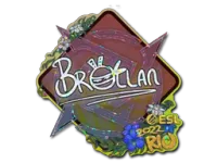 Sticker | Brollan (Glitter) | Rio 2022
