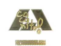 Sticker | CacaNito (Gold) | Copenhagen 2024
