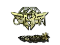 Sticker | cadiaN (Gold) | Antwerp 2022 skin