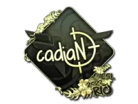 Sticker | cadiaN (Gold) | Rio 2022