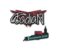 Sticker | cadiaN | Stockholm 2021 skin