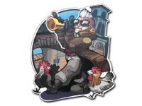 Aufkleber | Hühnchenflüsterer skin