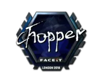 Naklejka | chopper (foliowana) | Londyn 2018 skin