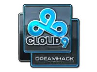Naklejka | Cloud9 (foliowana) | DreamHack 2014 skin