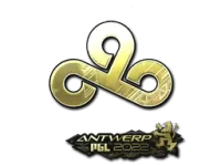 Sticker | Cloud9 (Gold) | Antwerp 2022